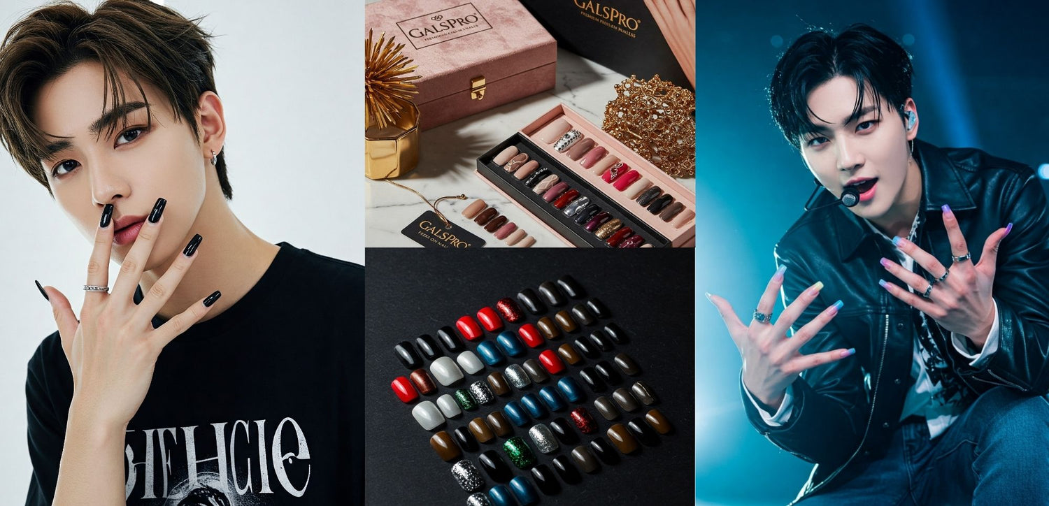 Kpop Inspired Press On Nails