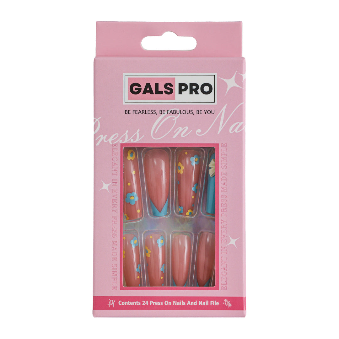 CANDY POP COFFIN SHAPE PRESS ON NAILS