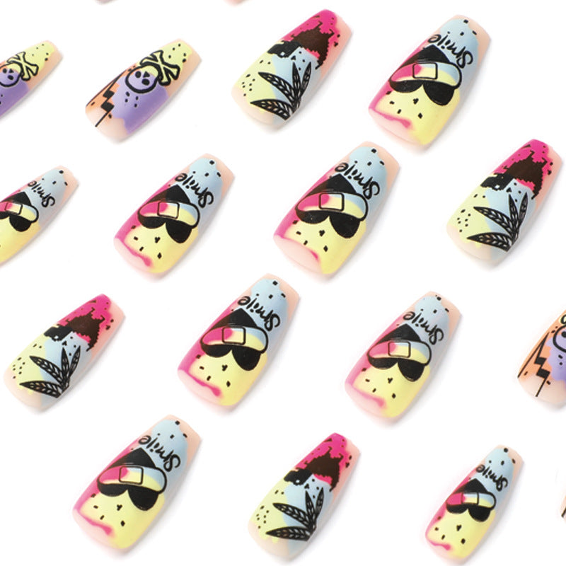 Colorburst Press on Nails | Artificial Long Nails | Galspro