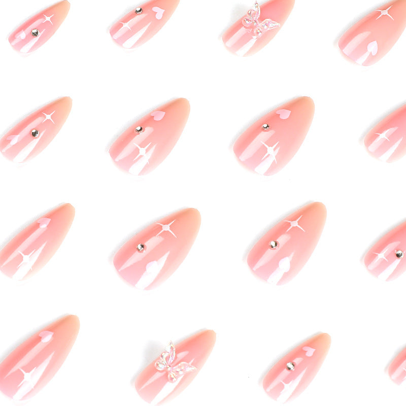 Pink Almond Shape Nails | Women's Pink Nails | Galspro