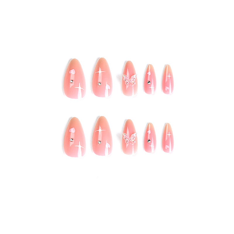 Pink Almond Shape Nails | Women's Pink Nails | Galspro