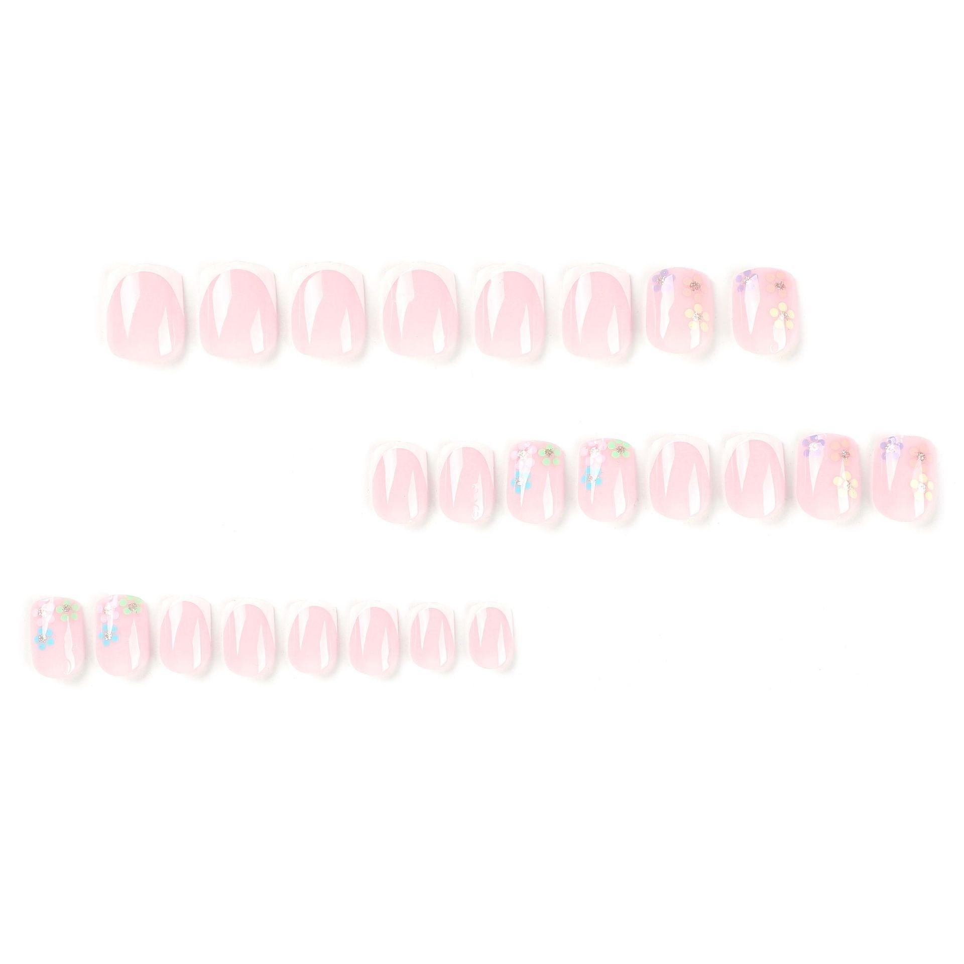 Printed Square Nails | Square Press on Nails | Galspro