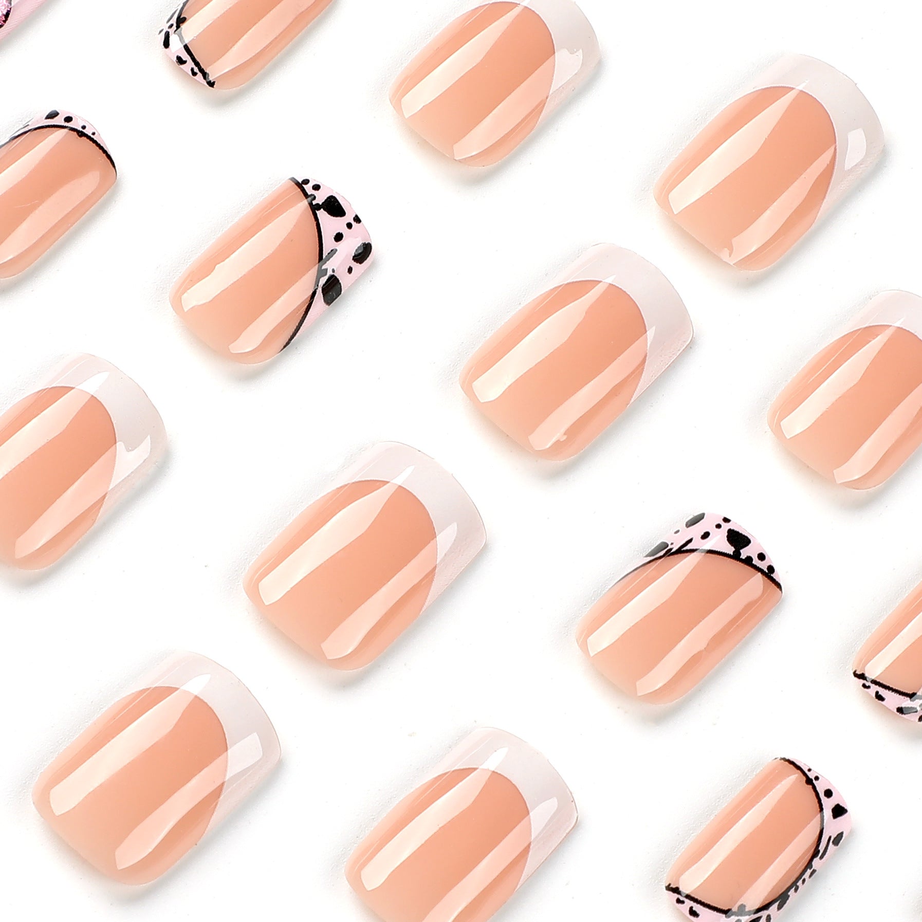 Sweetheart Square Shape Press On Nails - Galspro