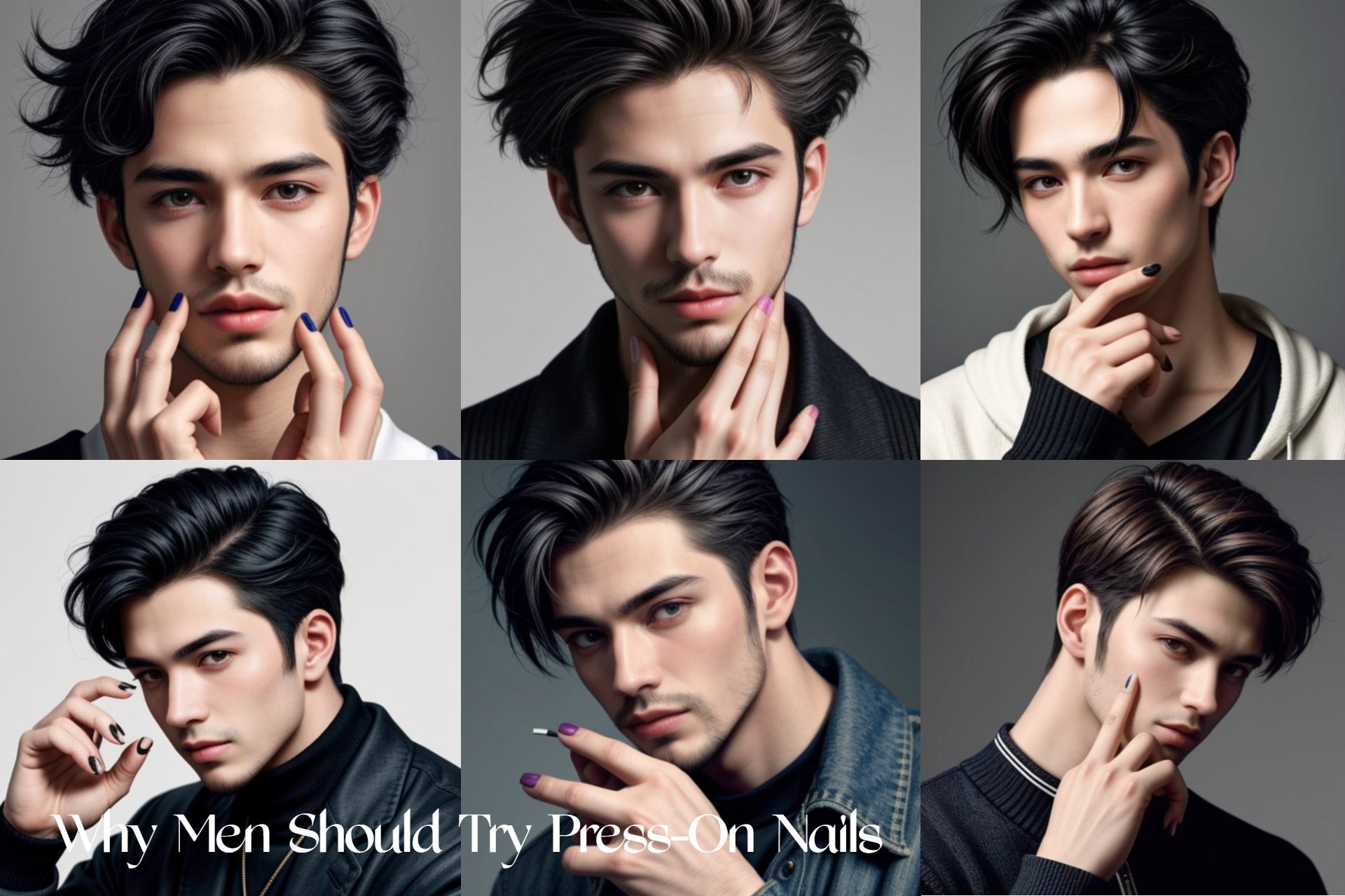 Why Men Should Try Press-On Nails: Breaking the Fashion Norms