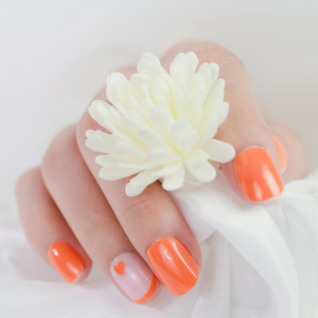 CITRUSLOVE OVAL SHAPE PRESS ON NAILS