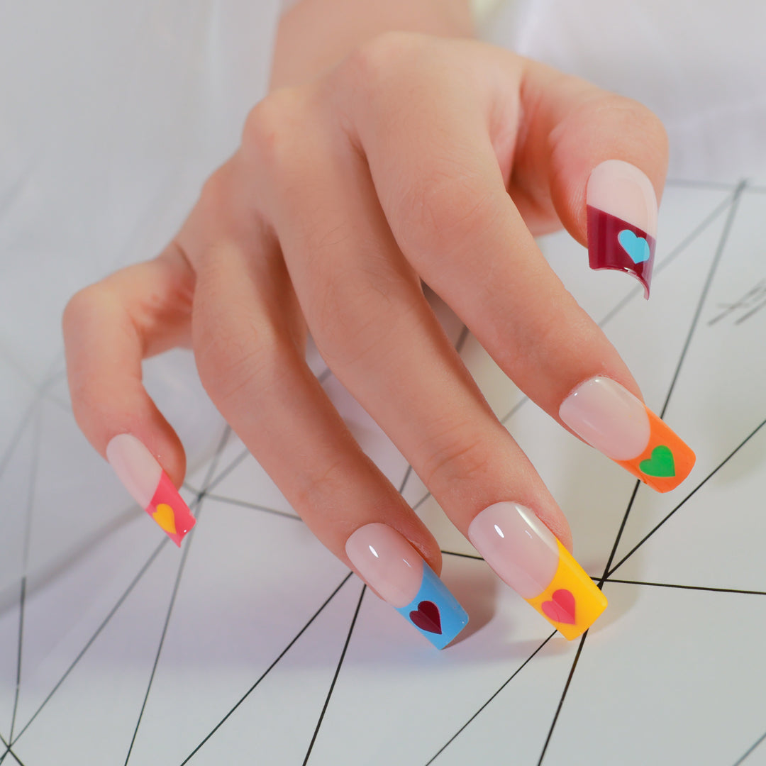 COLORPOP SQUARE SHAPE PRESS ON NAILS