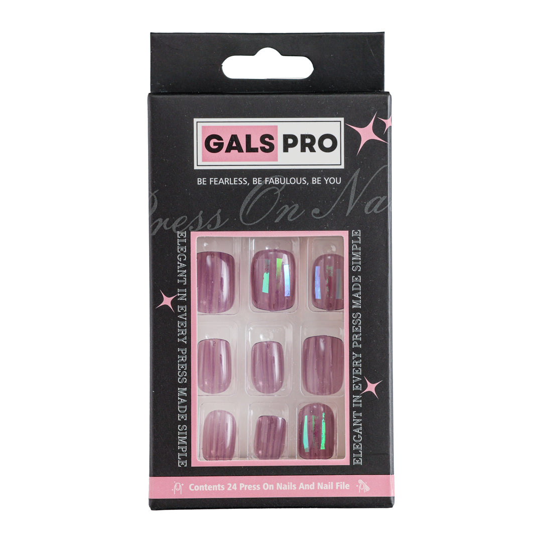 LAVISHLUSTE SQUARE SHAPE PRESS ON NAILS