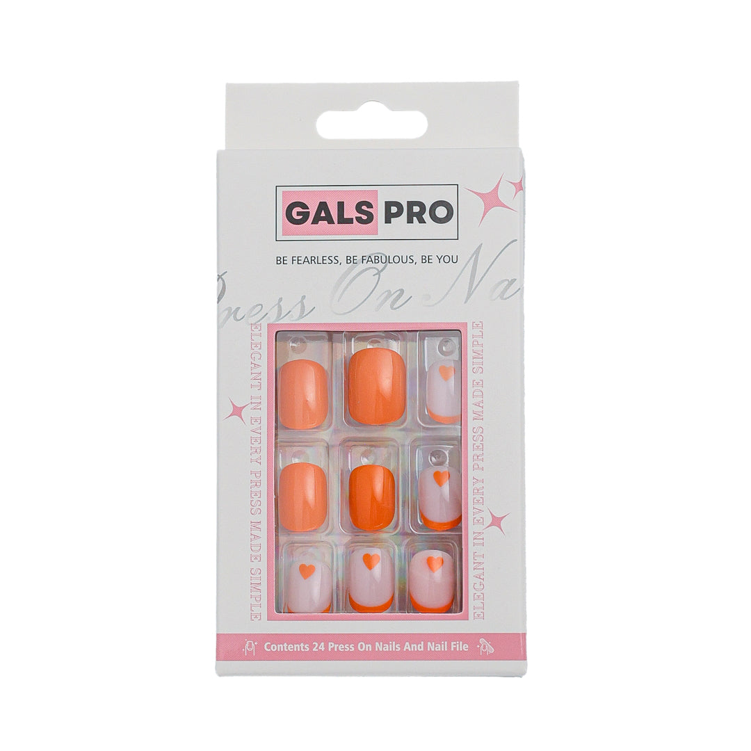 CITRUSLOVE OVAL SHAPE PRESS ON NAILS