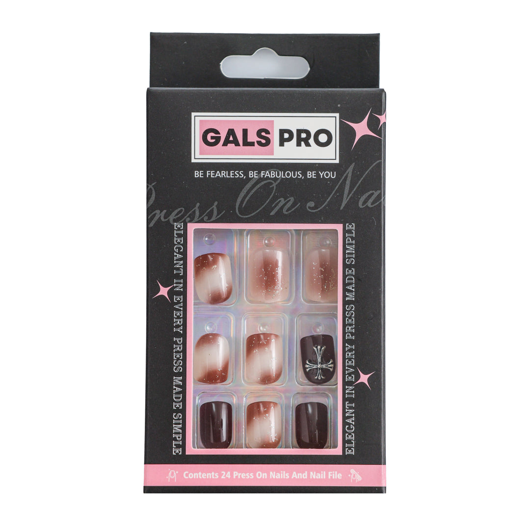 NAILCRAFT SQUARE SHAPE PRESS ON NAILS