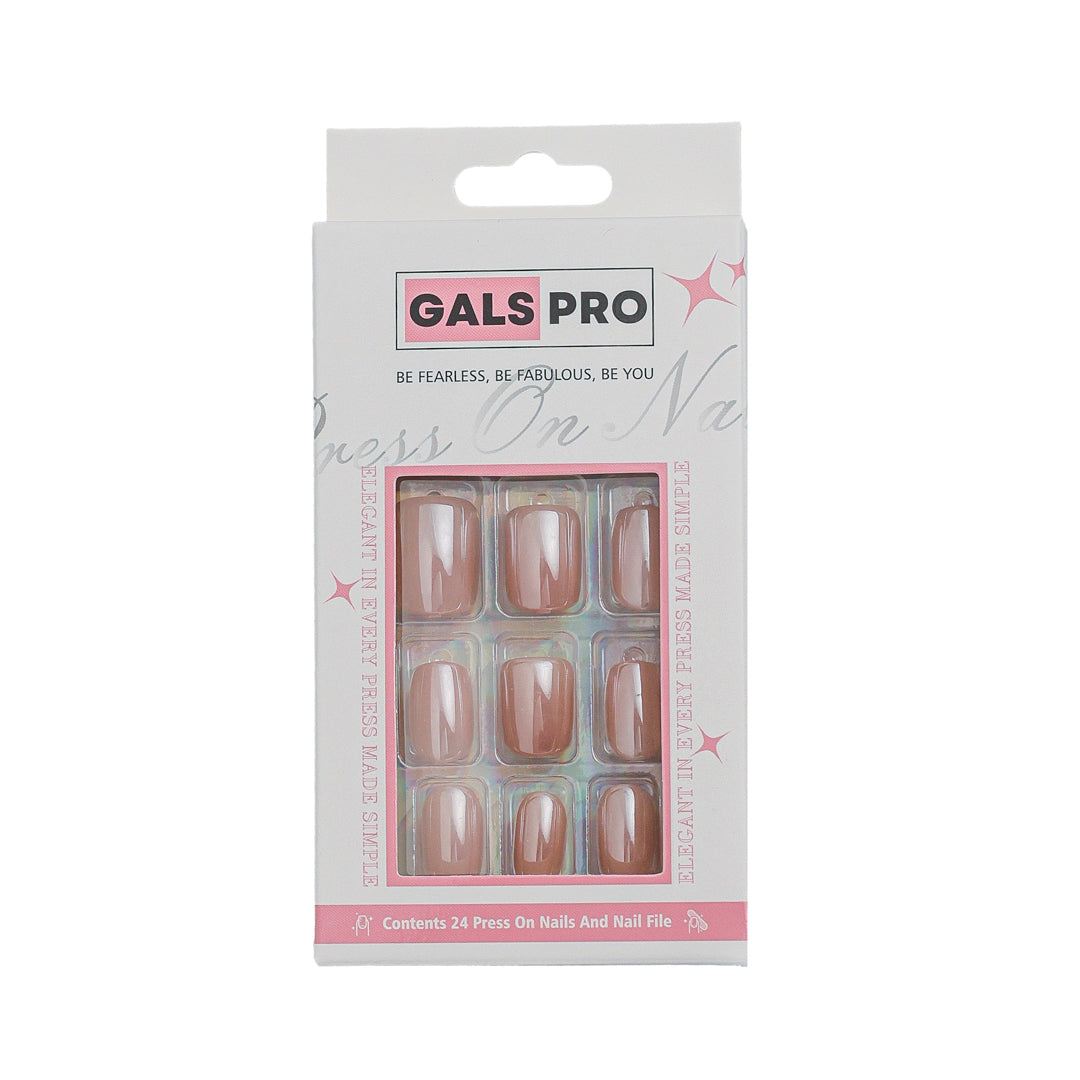 GLAMOUR GRIP SQUARE SHAPE PRESS ON NAILS