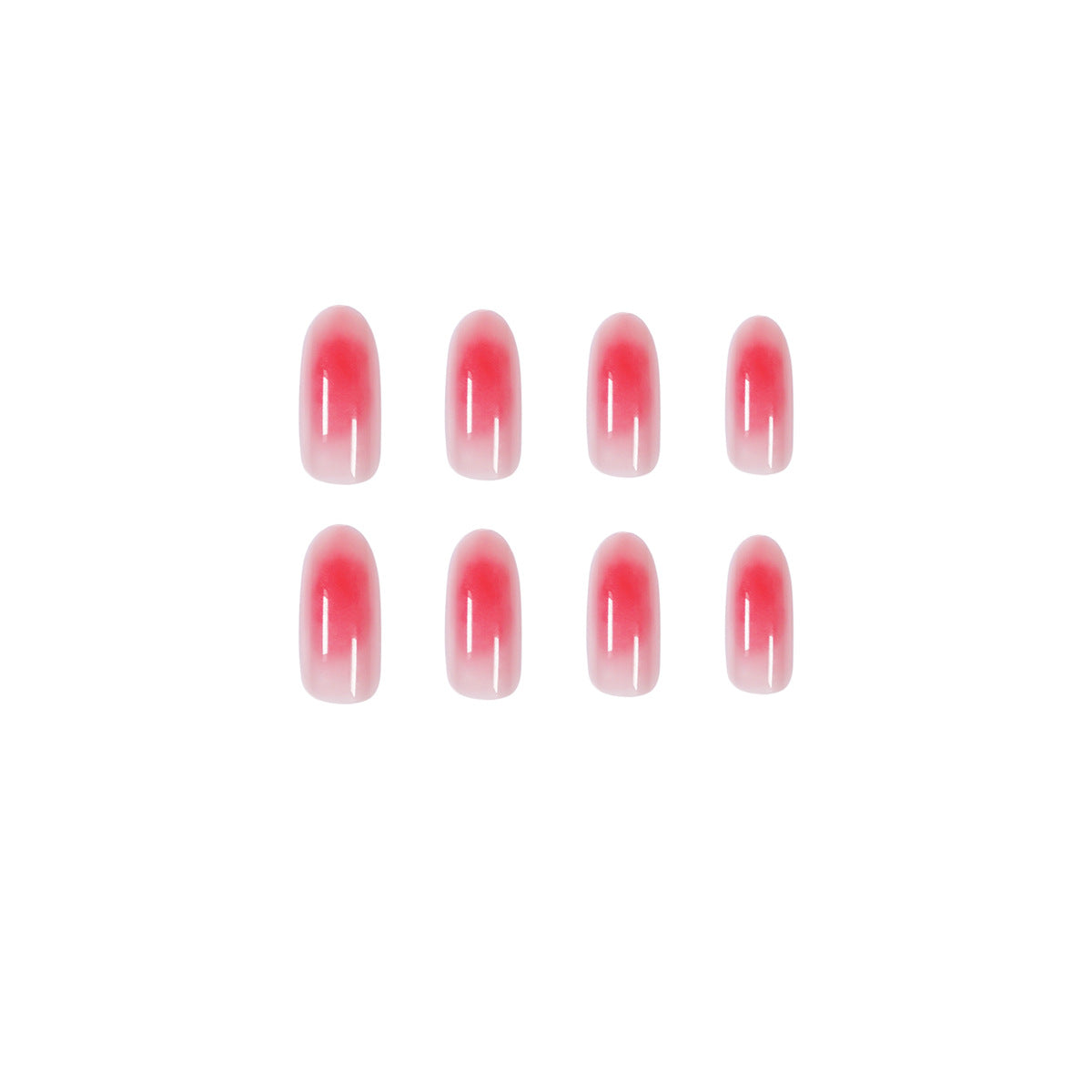 ROSE QUARTZ OVAL SHAPE PRESS ON NAILS - Galspro