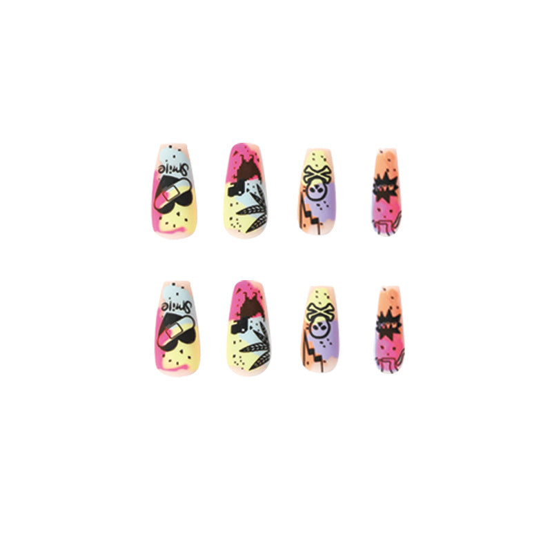 Colorburst Press on Nails | Artificial Long Nails | Galspro