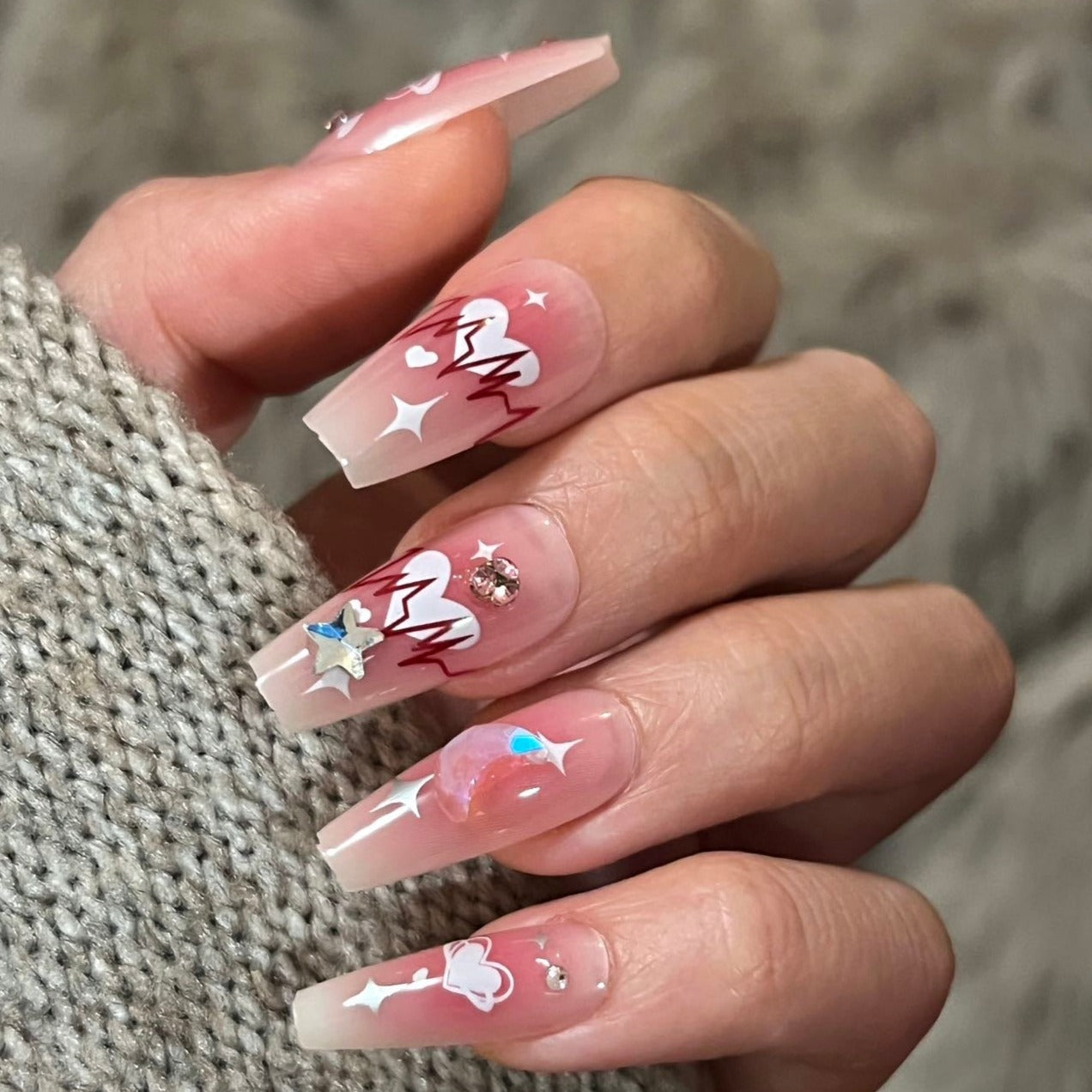 Pink Decorative Nails | Women's Decorative Nails | Galspro