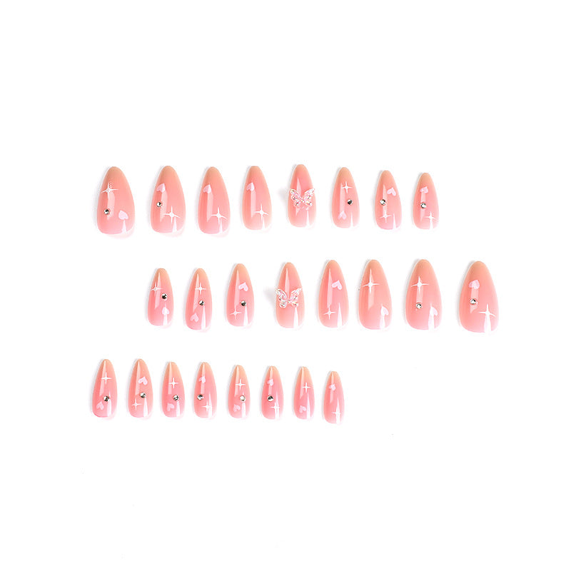 Pink Almond Shape Nails | Women's Pink Nails | Galspro