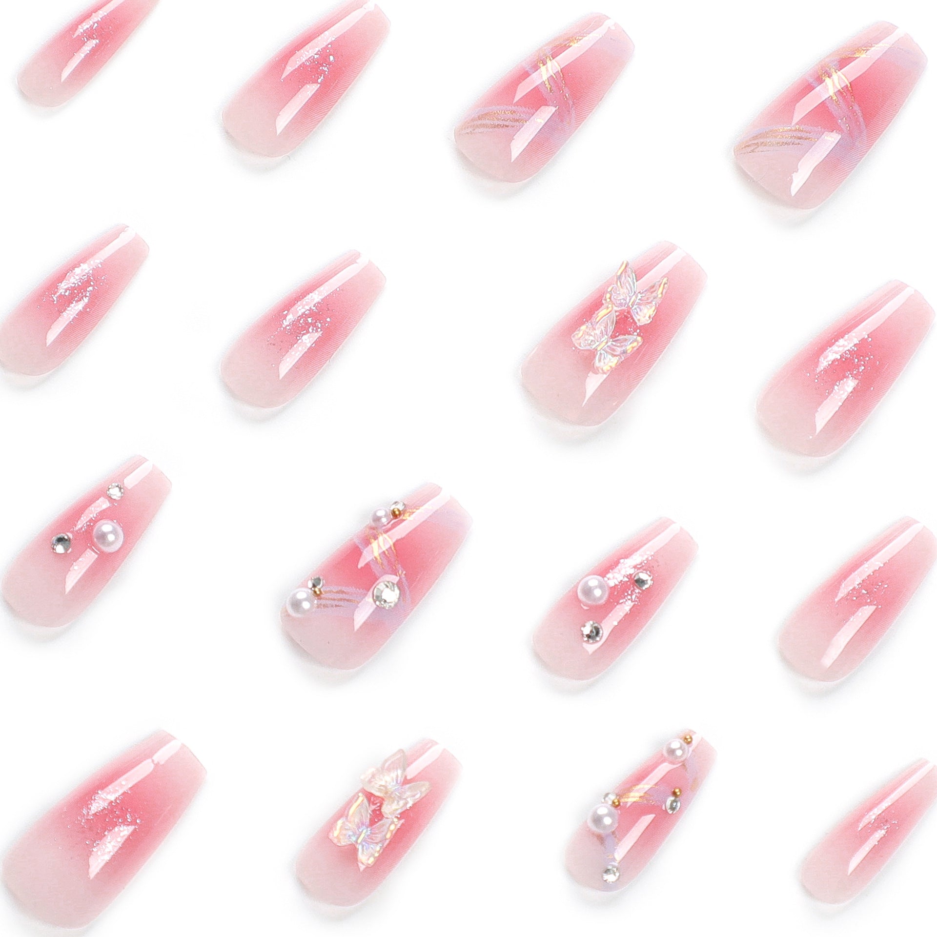 Stylish Pink Nails | Decorative Pink Nails | Galspro