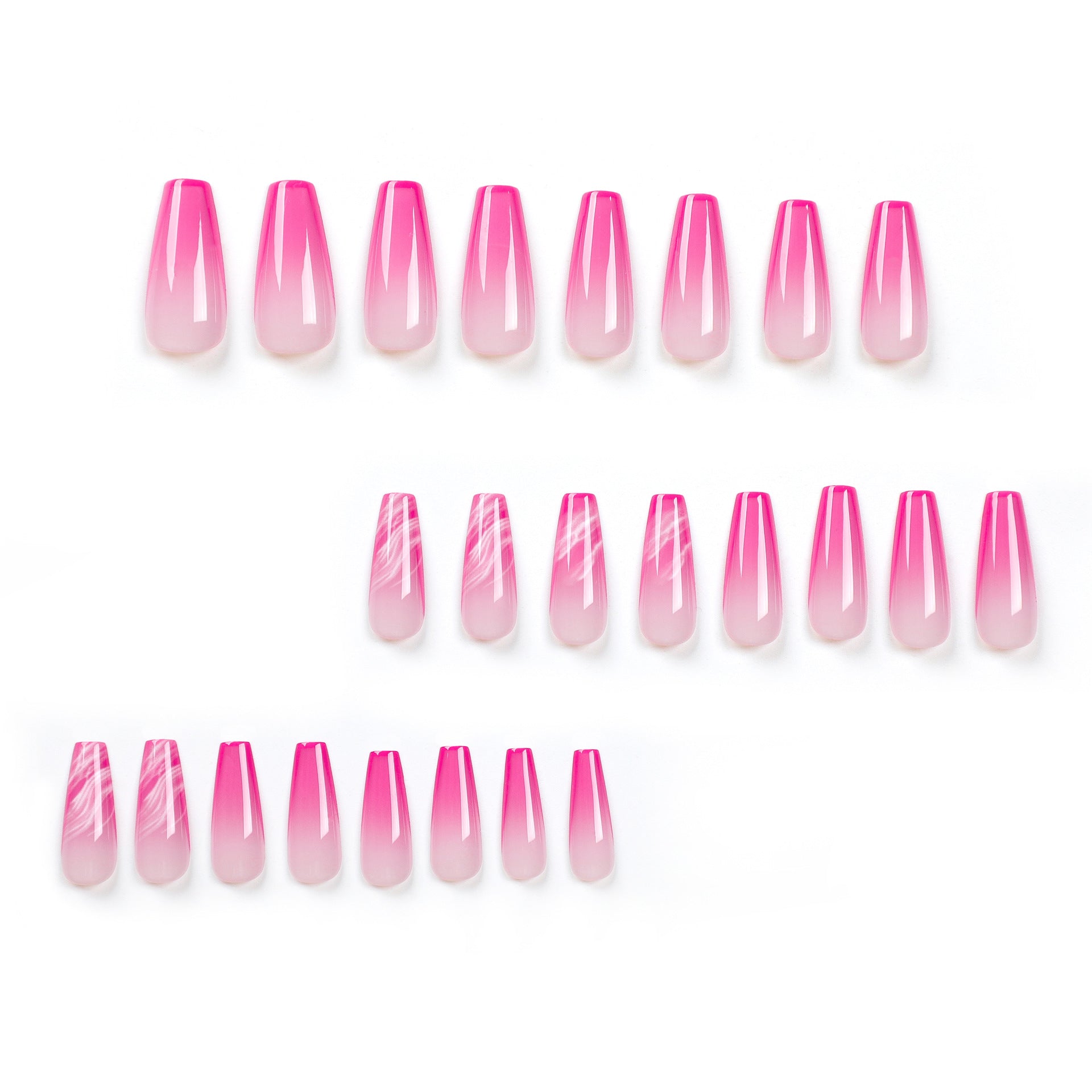 Pink Long Nails | Pink Coffin Nails | GalsproPink Long Nails | Pink Coffin Nails | Galspro