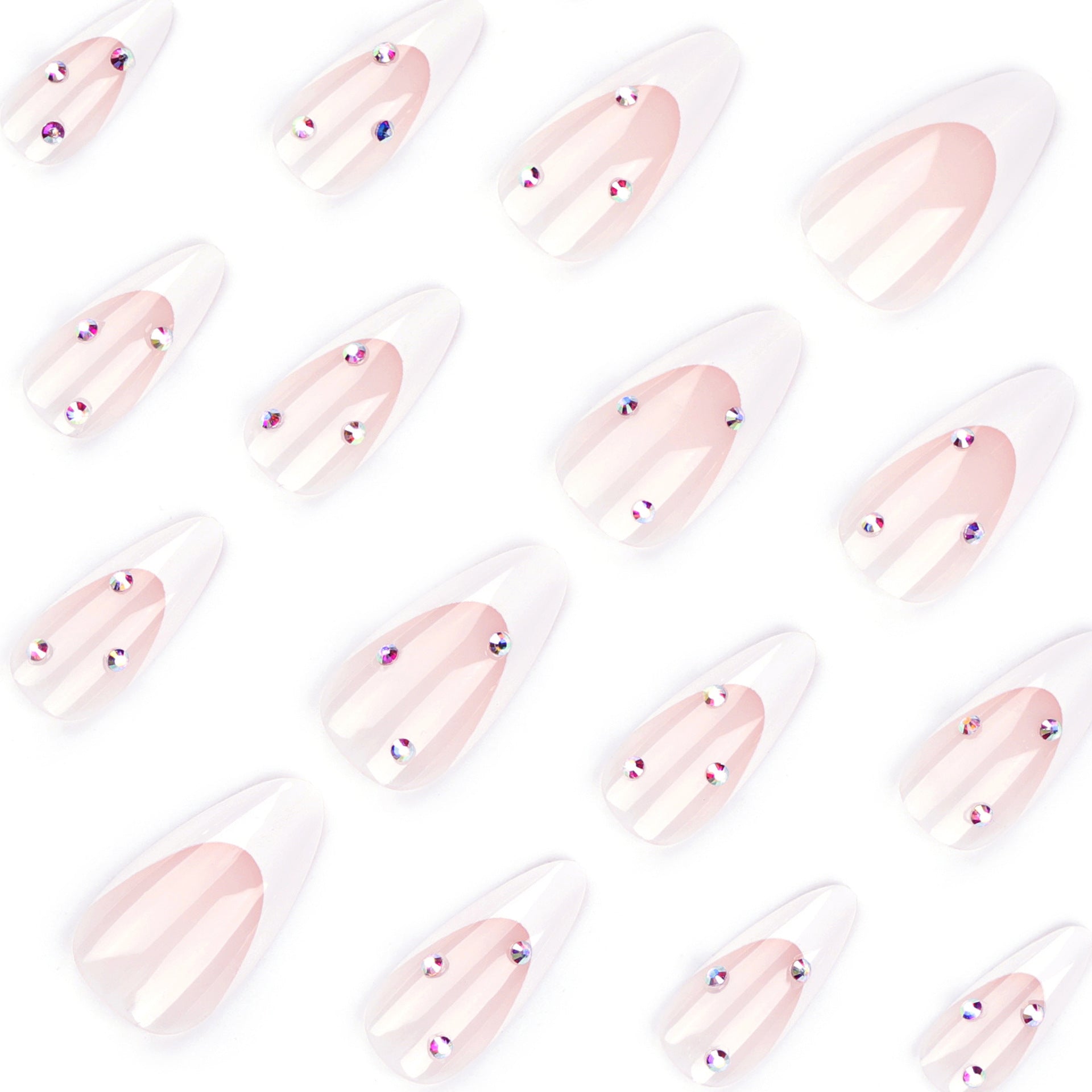 DAZZLETIPS ALMOND SHAPE PRESS ON NAILS